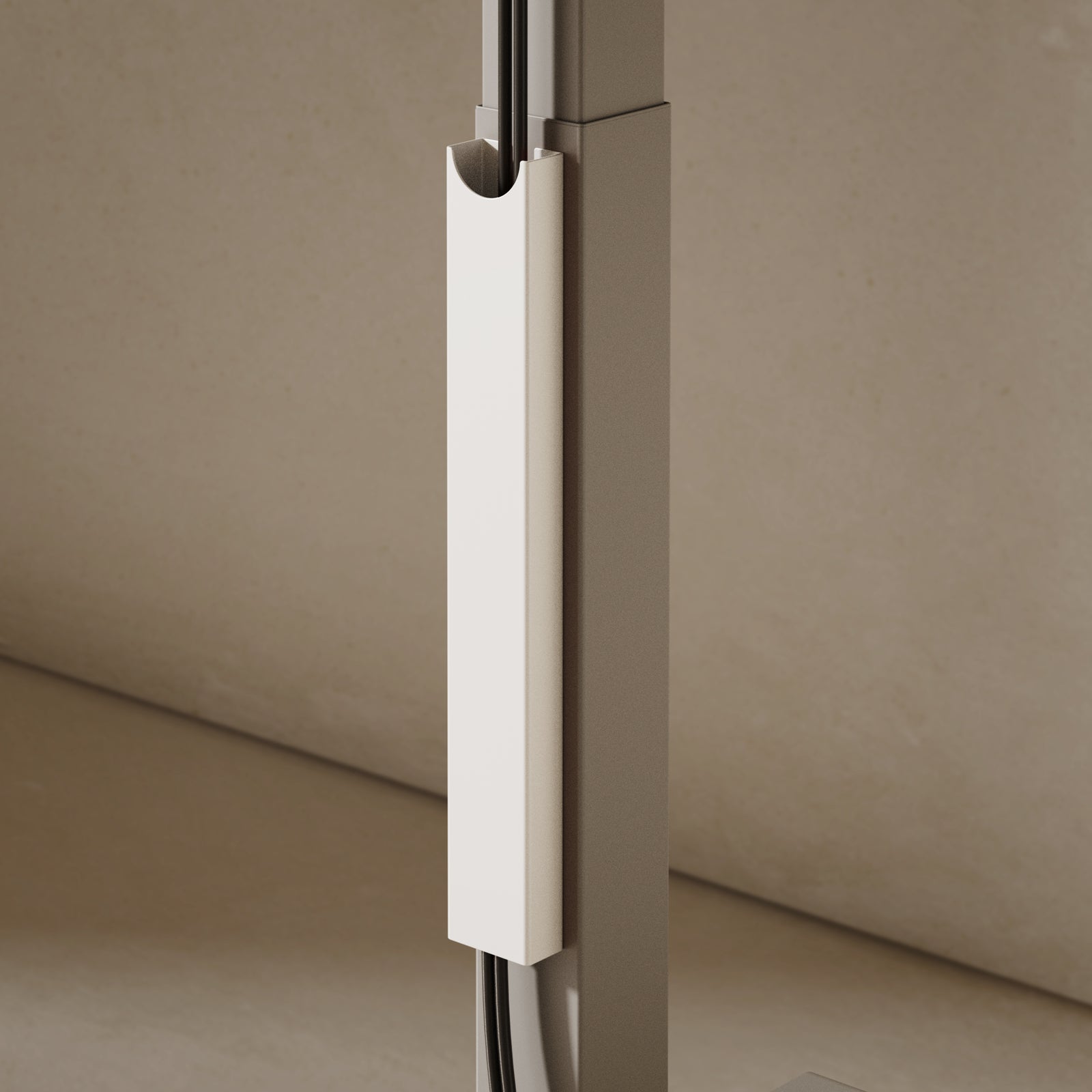 Magnetic cable channel