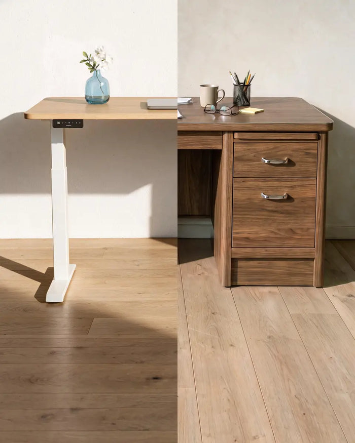 Standing desk vs traditional (regular) desk: which one should you choose?