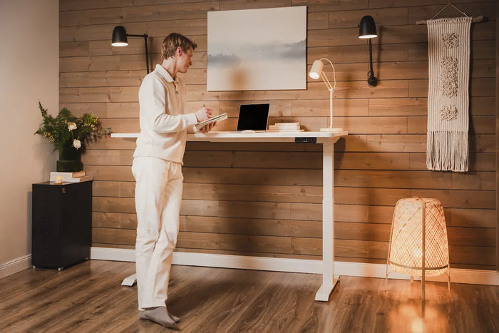 What is a standing desk, and how does it work?