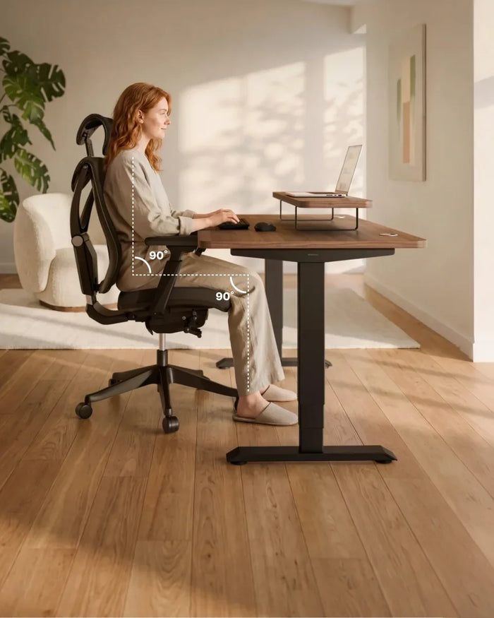 What is the 90-degree sitting position?