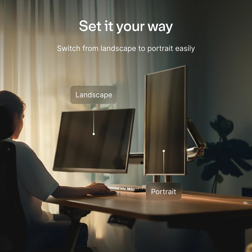 Monitor arm
