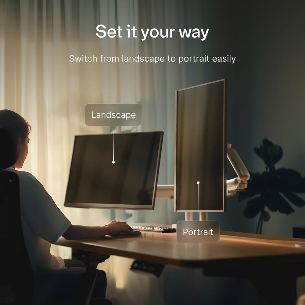 Monitor arm