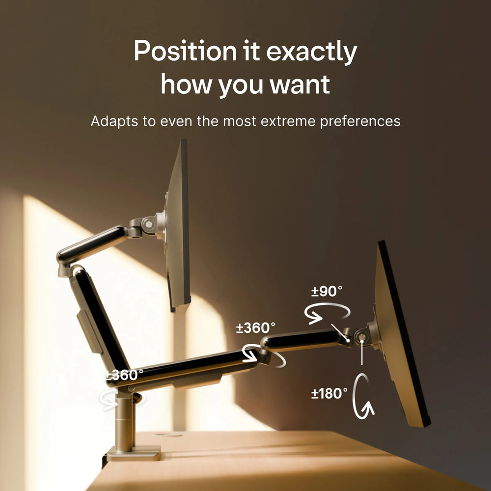Monitor arm