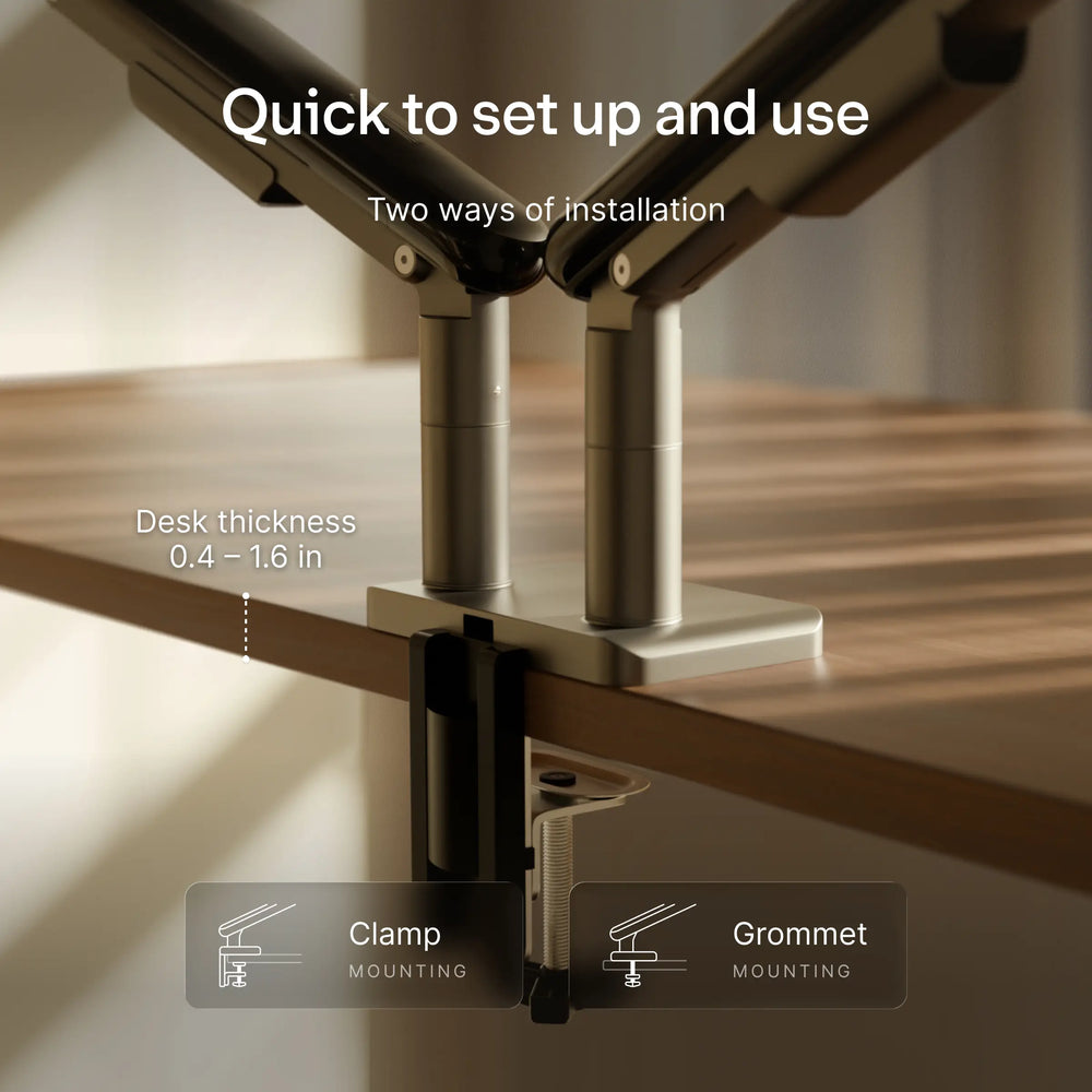 Monitor arm