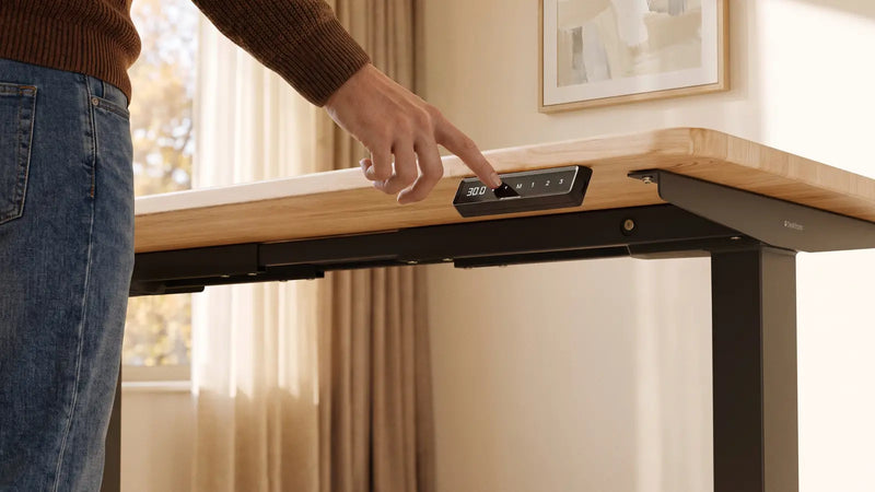 How to reset a standing desk that won't move