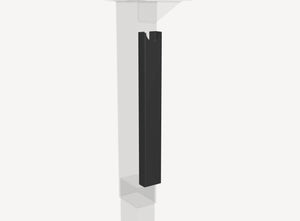 Magnetic cable channel