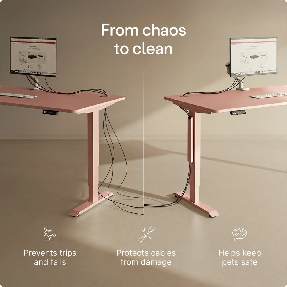 Magnetic cable channel