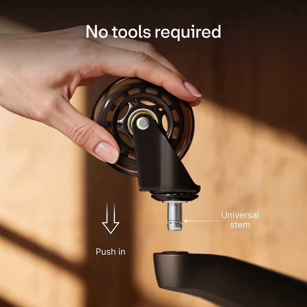 Premium caster wheels