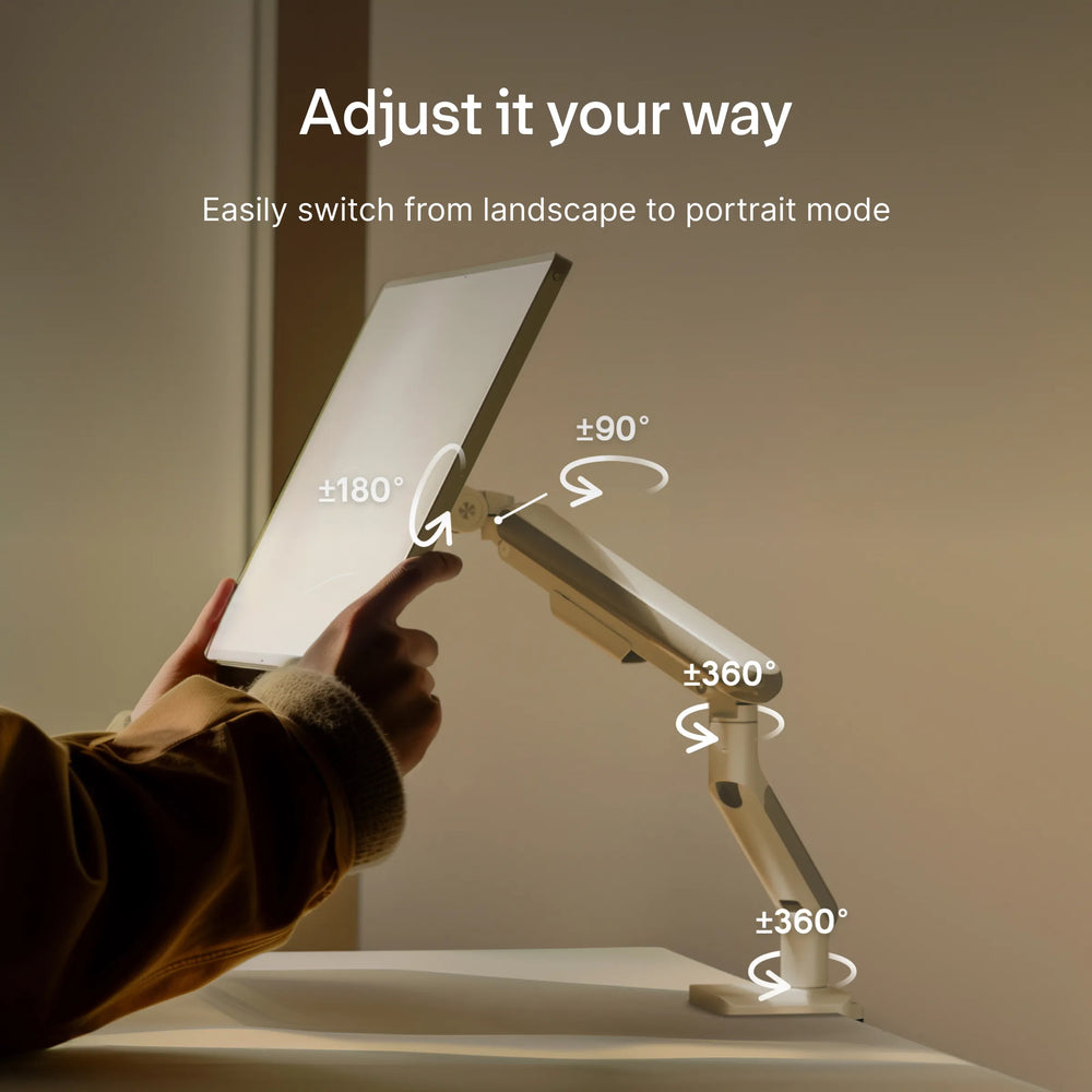 Monitor arm