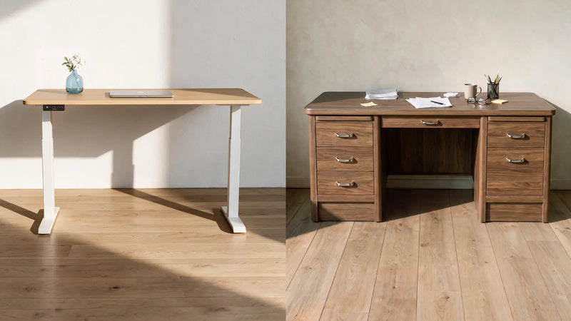 Standing desk vs traditional (regular) desk: which one should you choose?