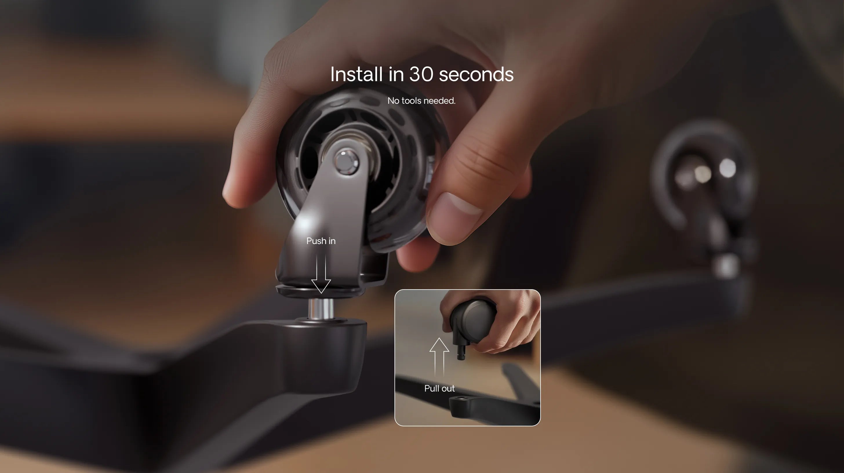 Premium caster wheels